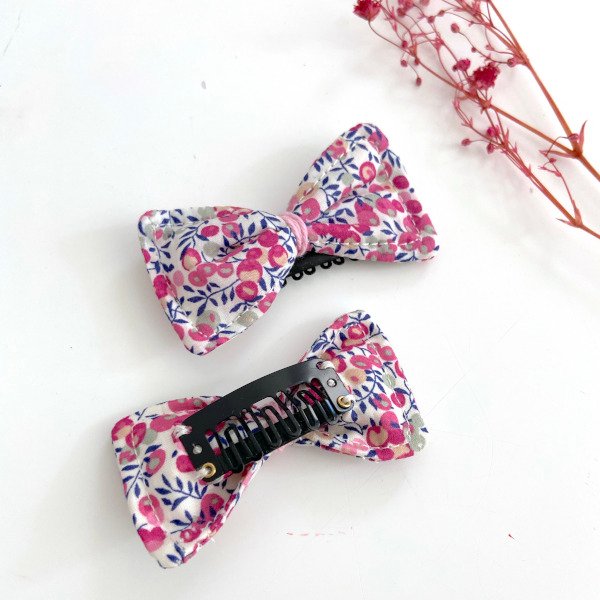 Barrettes noeuds anti-glisse