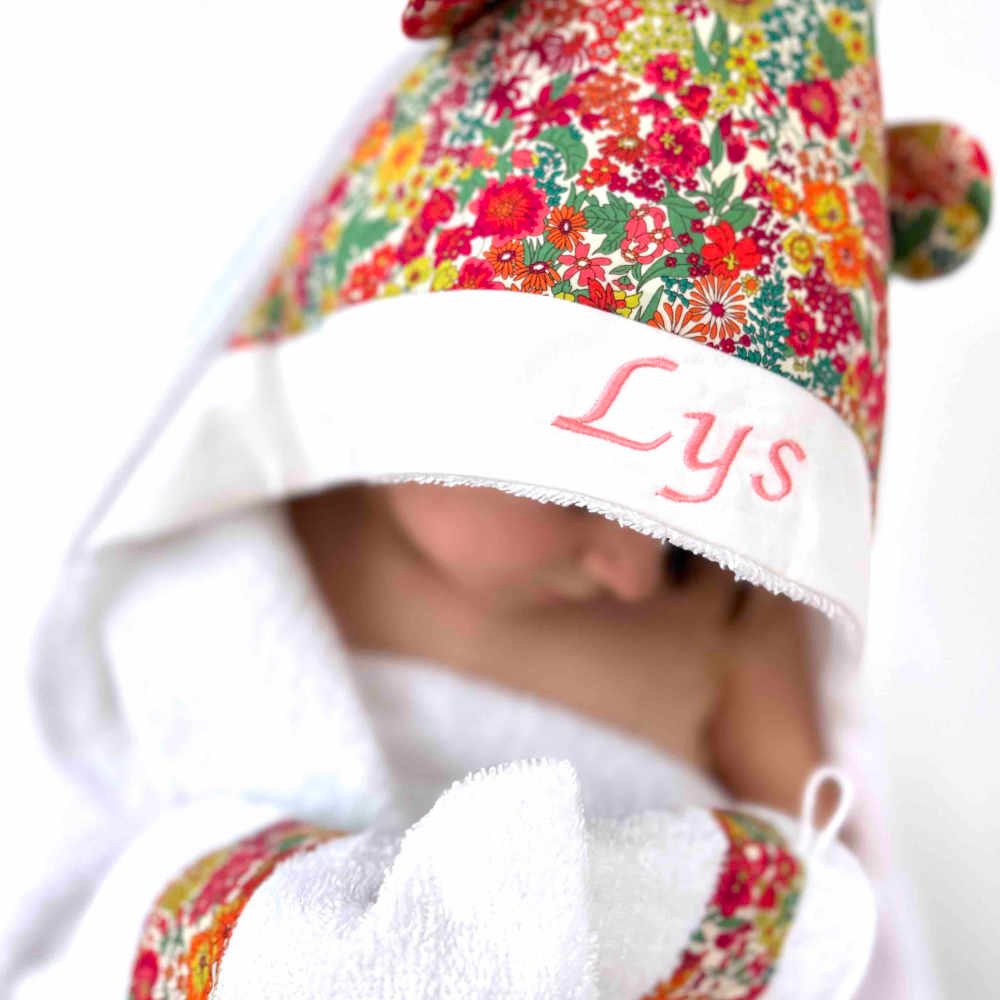 Cape de bain bébé liberty margaret
