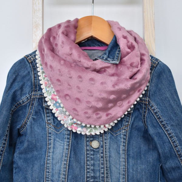 Foulard réversible enfant