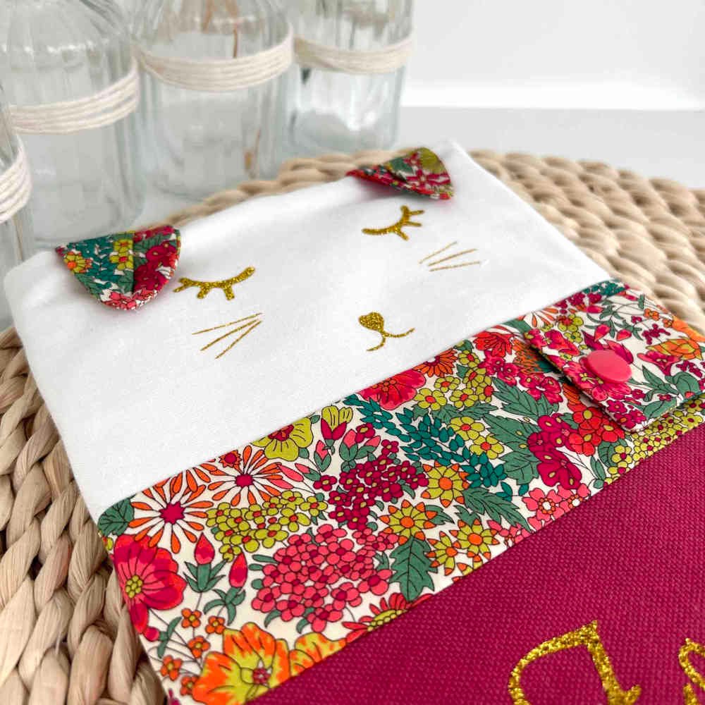 Protège carnet de santé chat liberty margaret