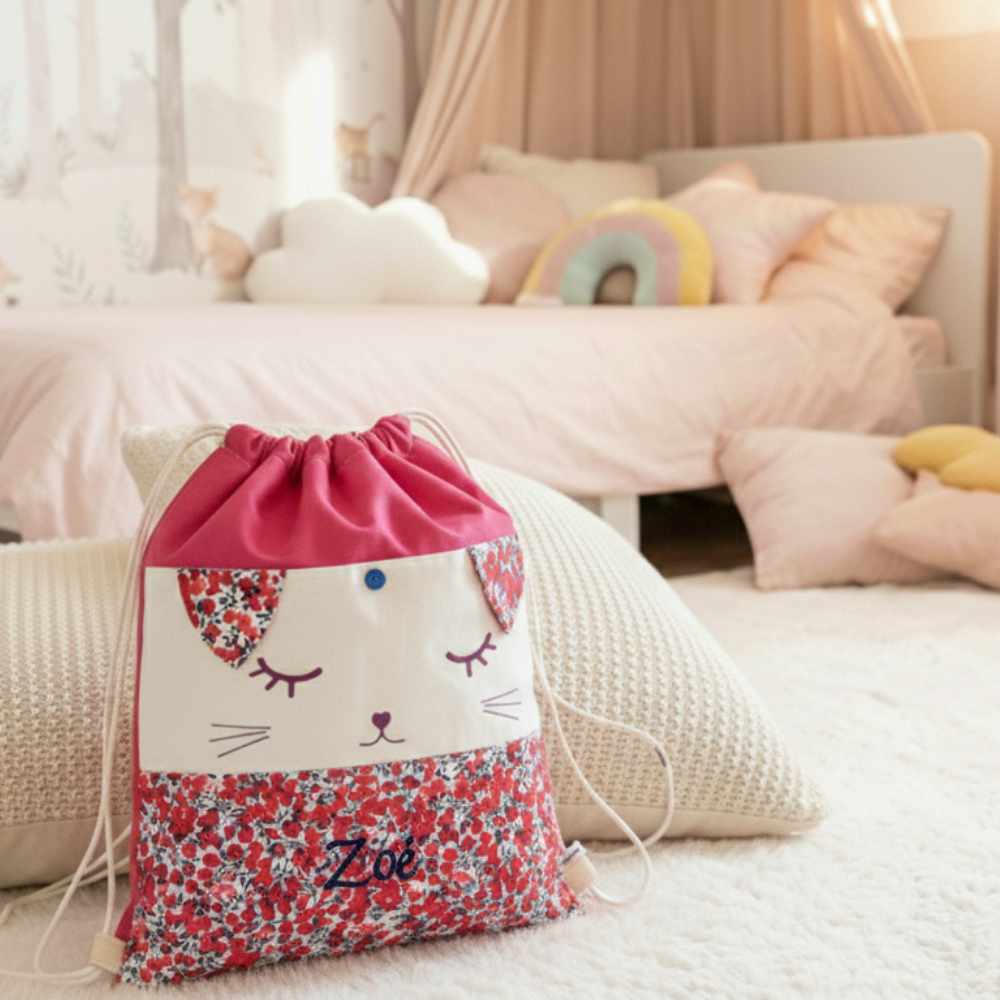 Sac à dos enfant animaux personnalisable
