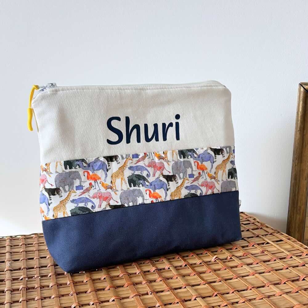 Trousse de toilette personnalisable enfant liberty