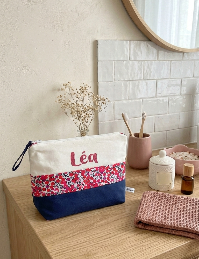 Trousse de toilette personnalisable liberty