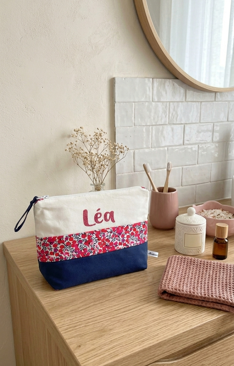 Trousse de toilette personnalisable liberty
