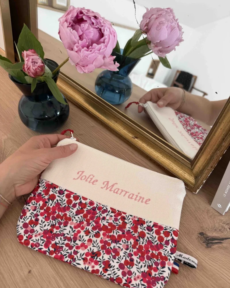 Pochette liberty personnalisée