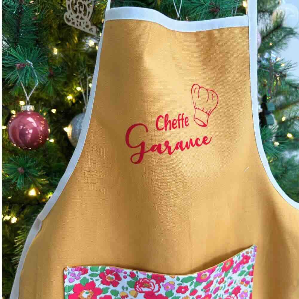Cadeau de noël tablier enfant