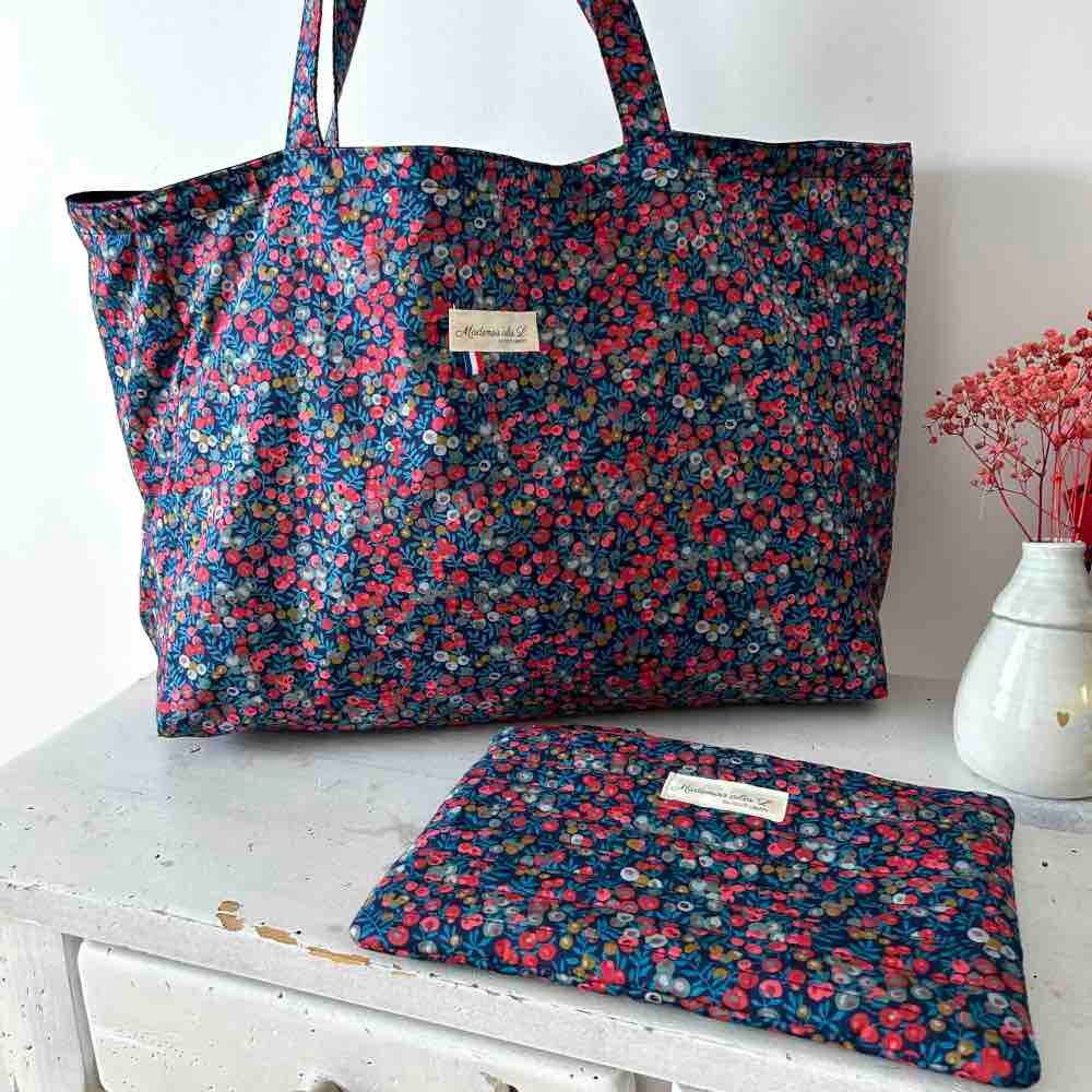 Pochette et sac cabas Liberty