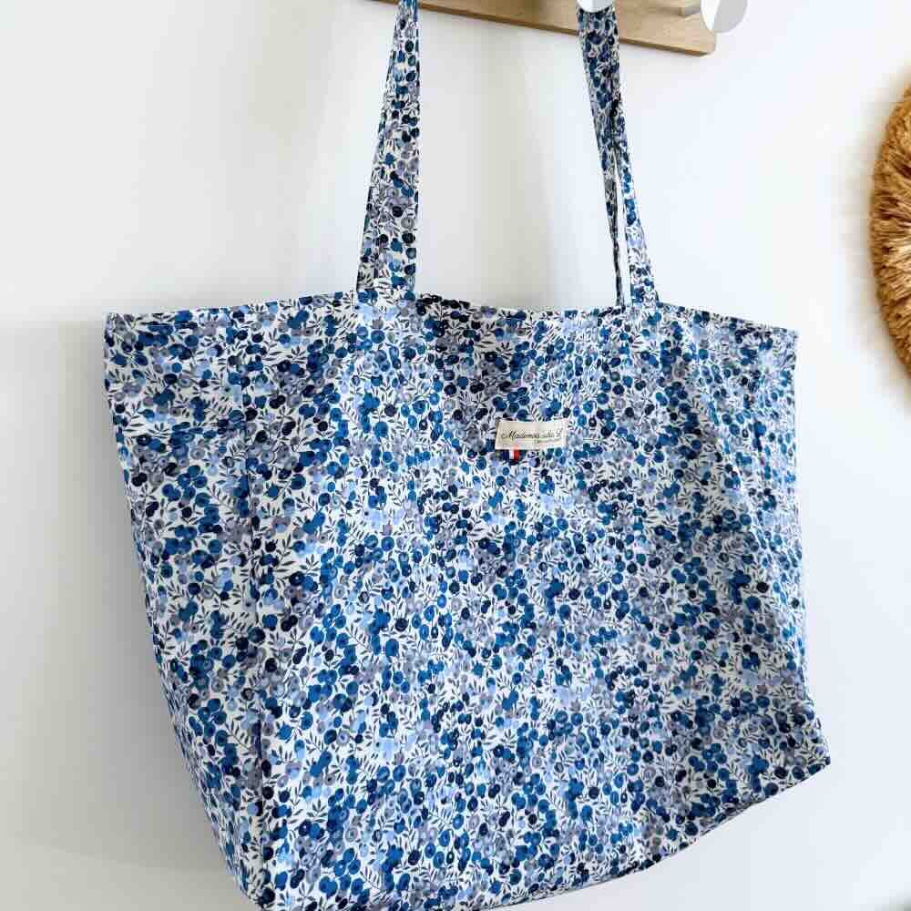 Sac cabas liberty wiltshire bleu