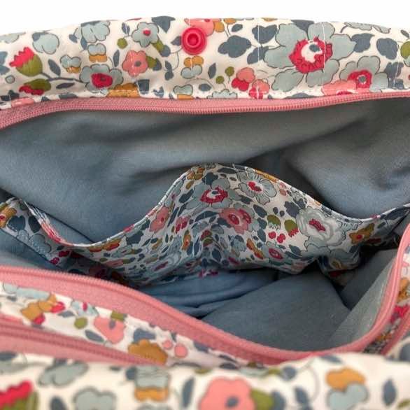 Grande trousse liberty matelassée