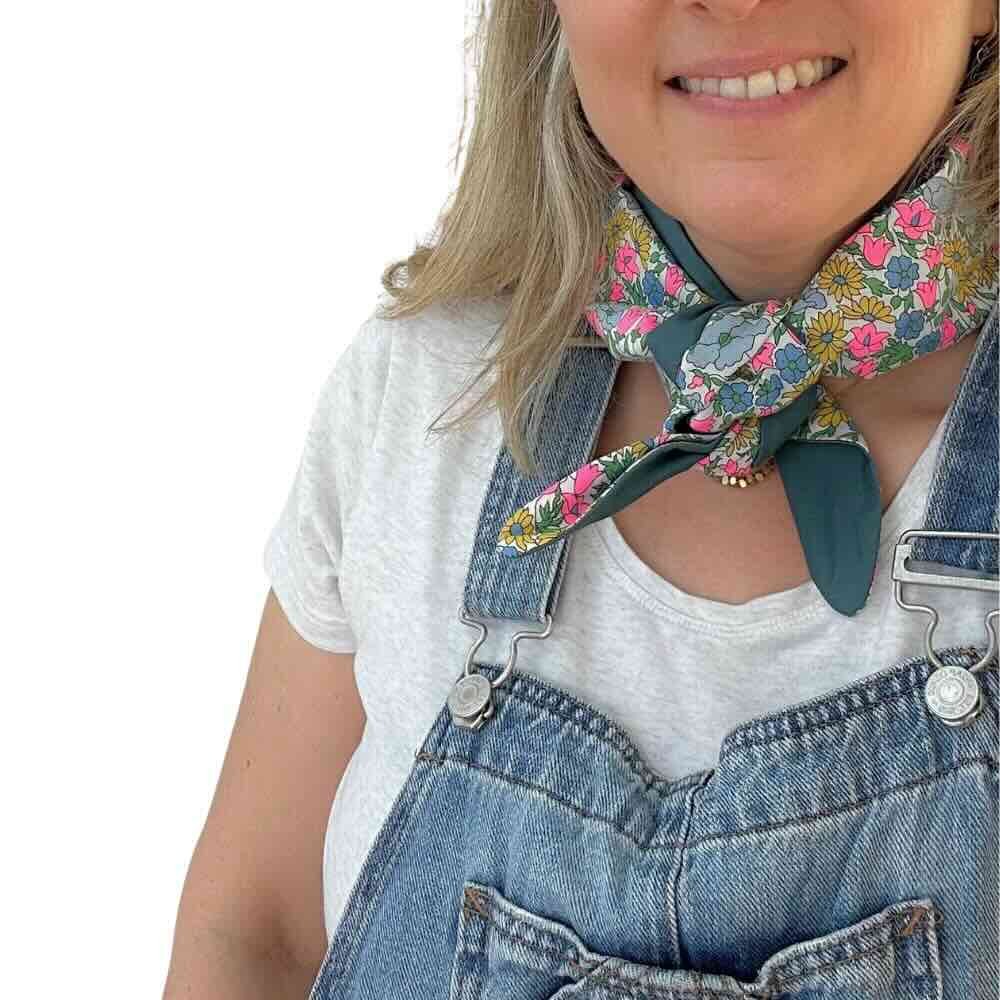 Foulard aux imprimés liberty