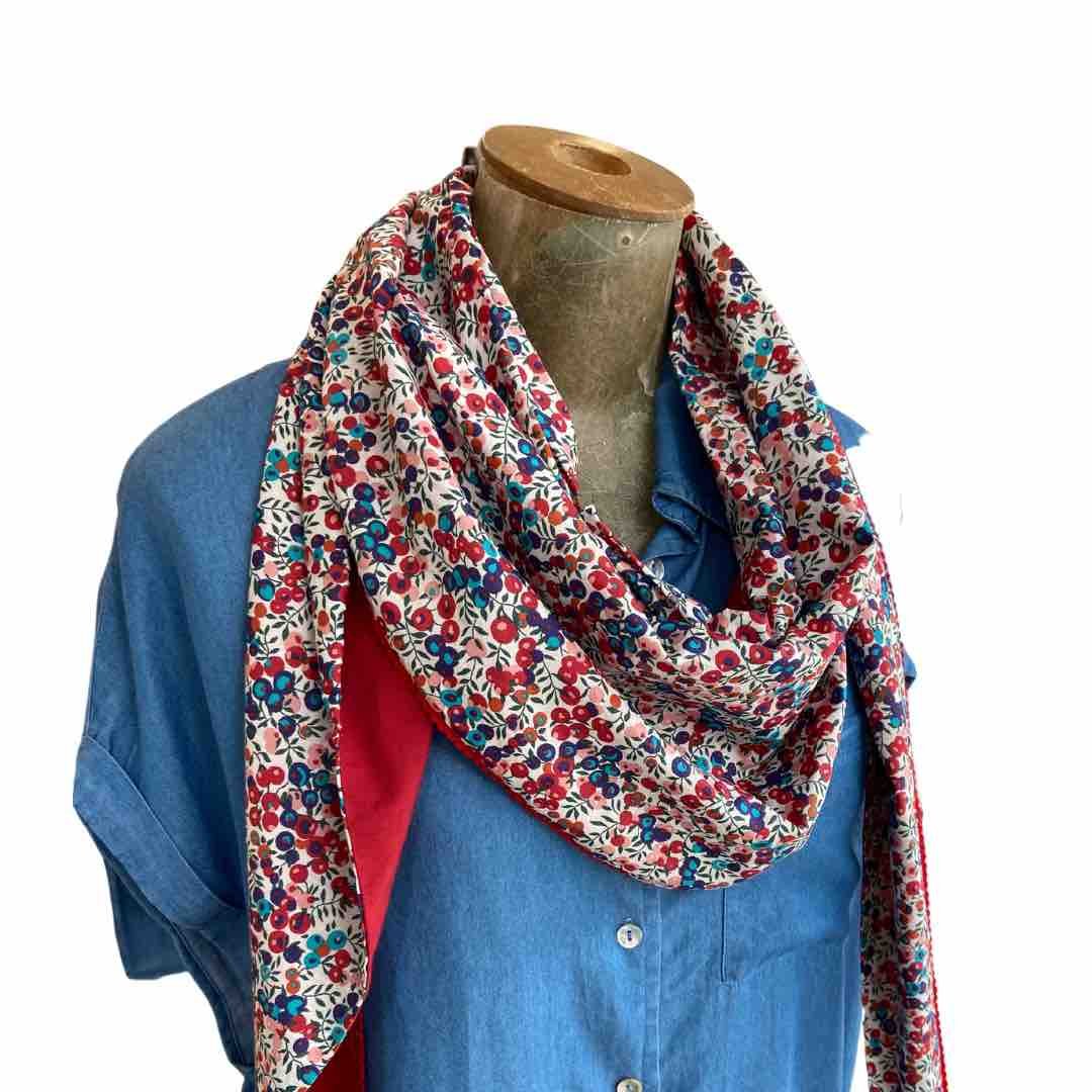 Chèche femme tissu liberty Wiltshire