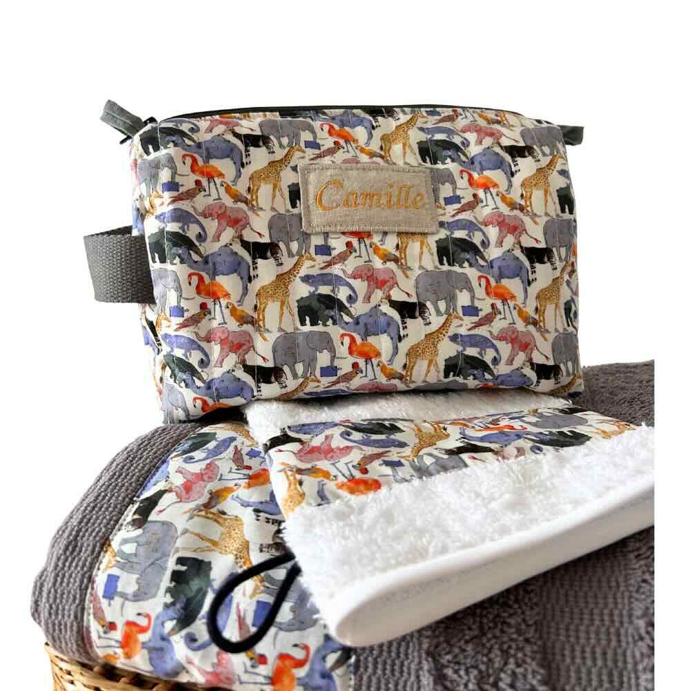 Trousse de toilette liberty zoo