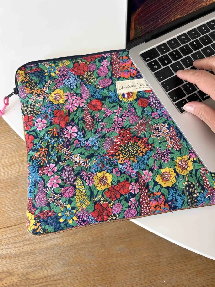 Pochette ordinateur liberty summer