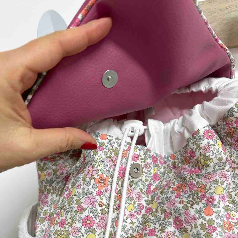Sac à dos enfant vieux rose