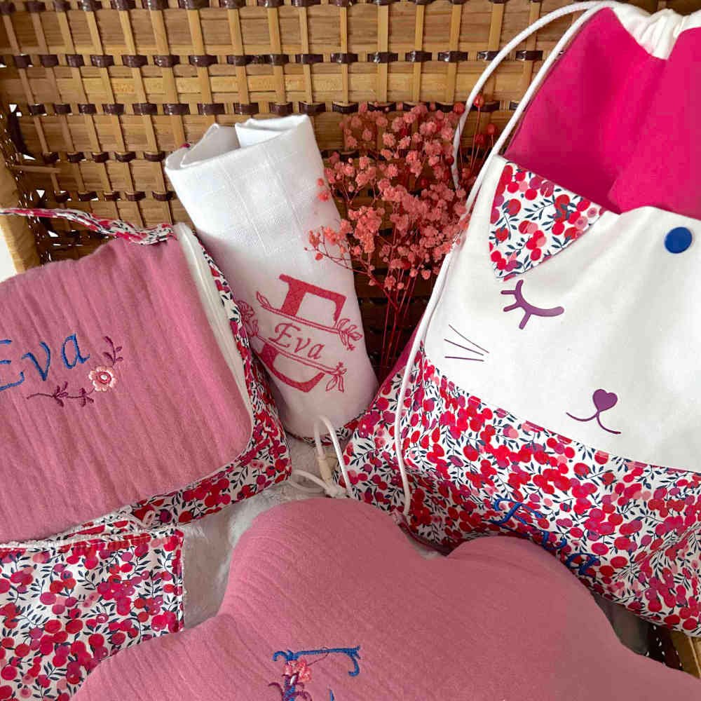 Coffret naissance personnalisé au prénom de bébé