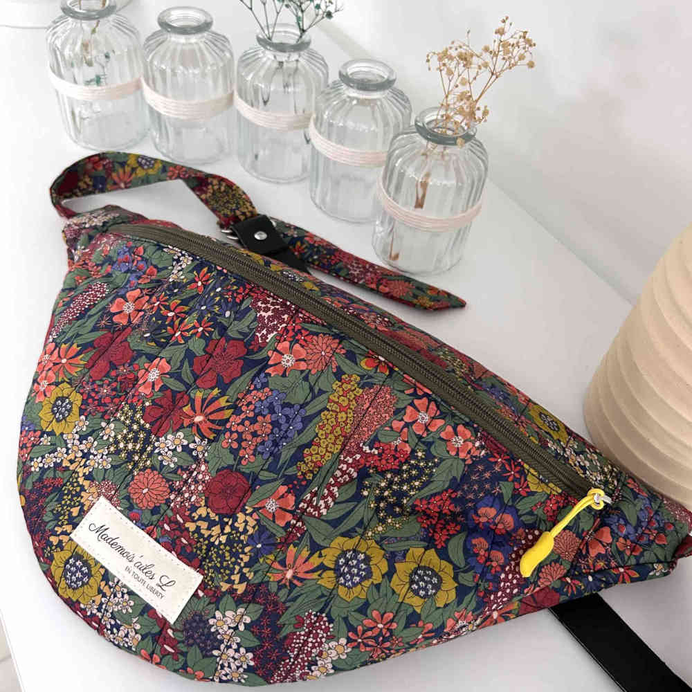 Sac banane matelassé liberty ciara