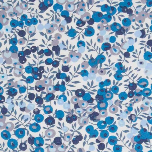 Tissu liberty Wiltshire bleu