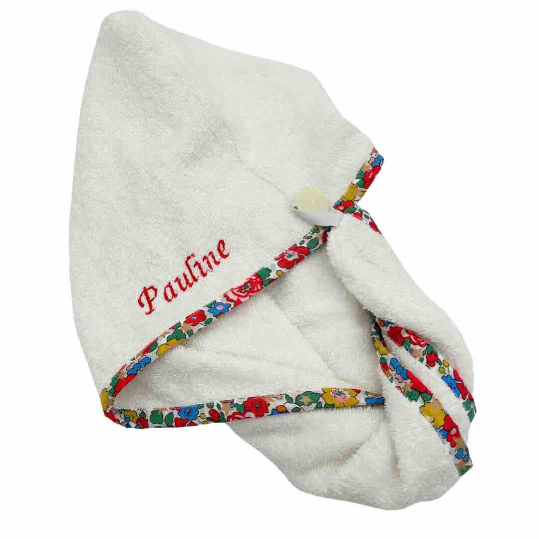 Serviette cheveux liberty