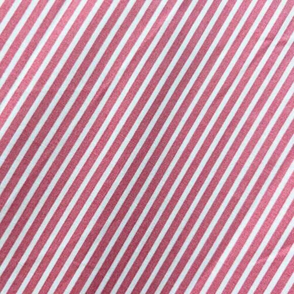Tissu rayure rose